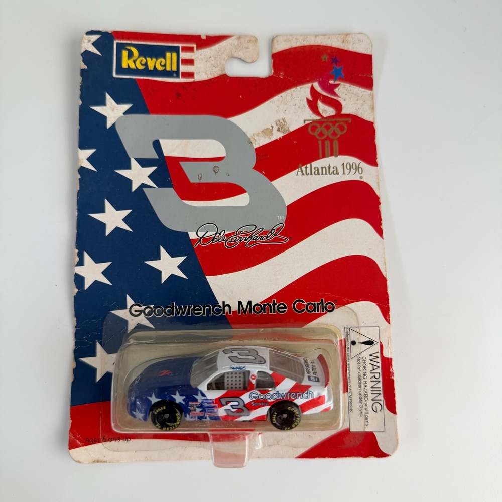 Revell Dale Earnhardt #3 Goodwrench Monte Carlo Atlanta 1996 Olympics Diecast